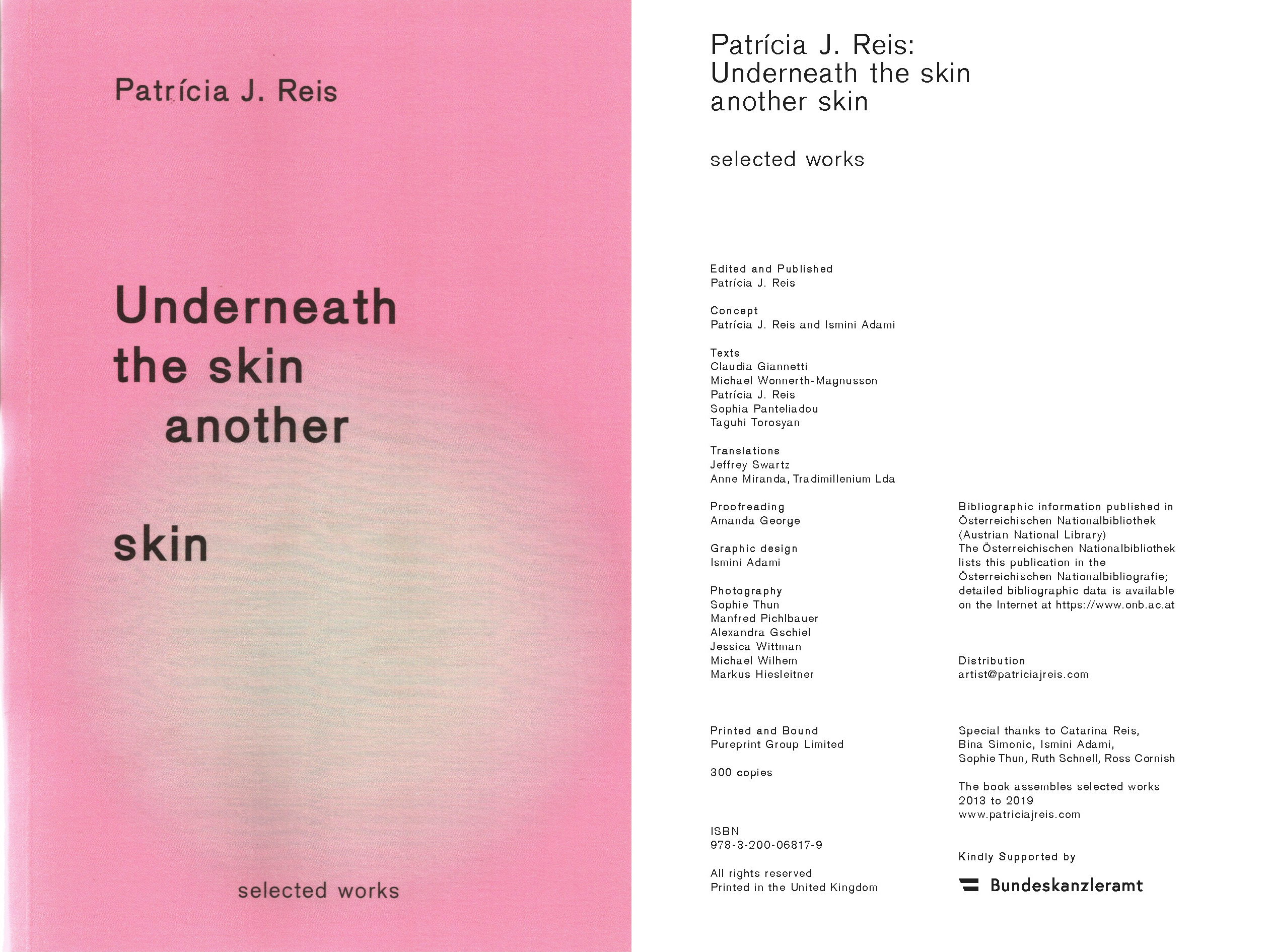 Cover of Underneath the Skin Another Skin